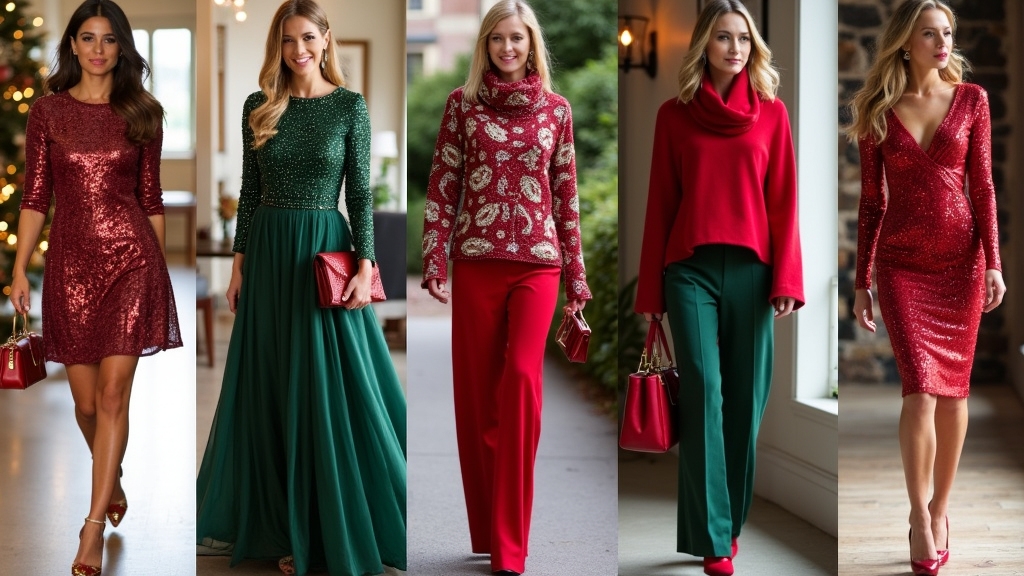 25 Christmas Outfit Ideas for Women to Sparkle All Holiday Season!