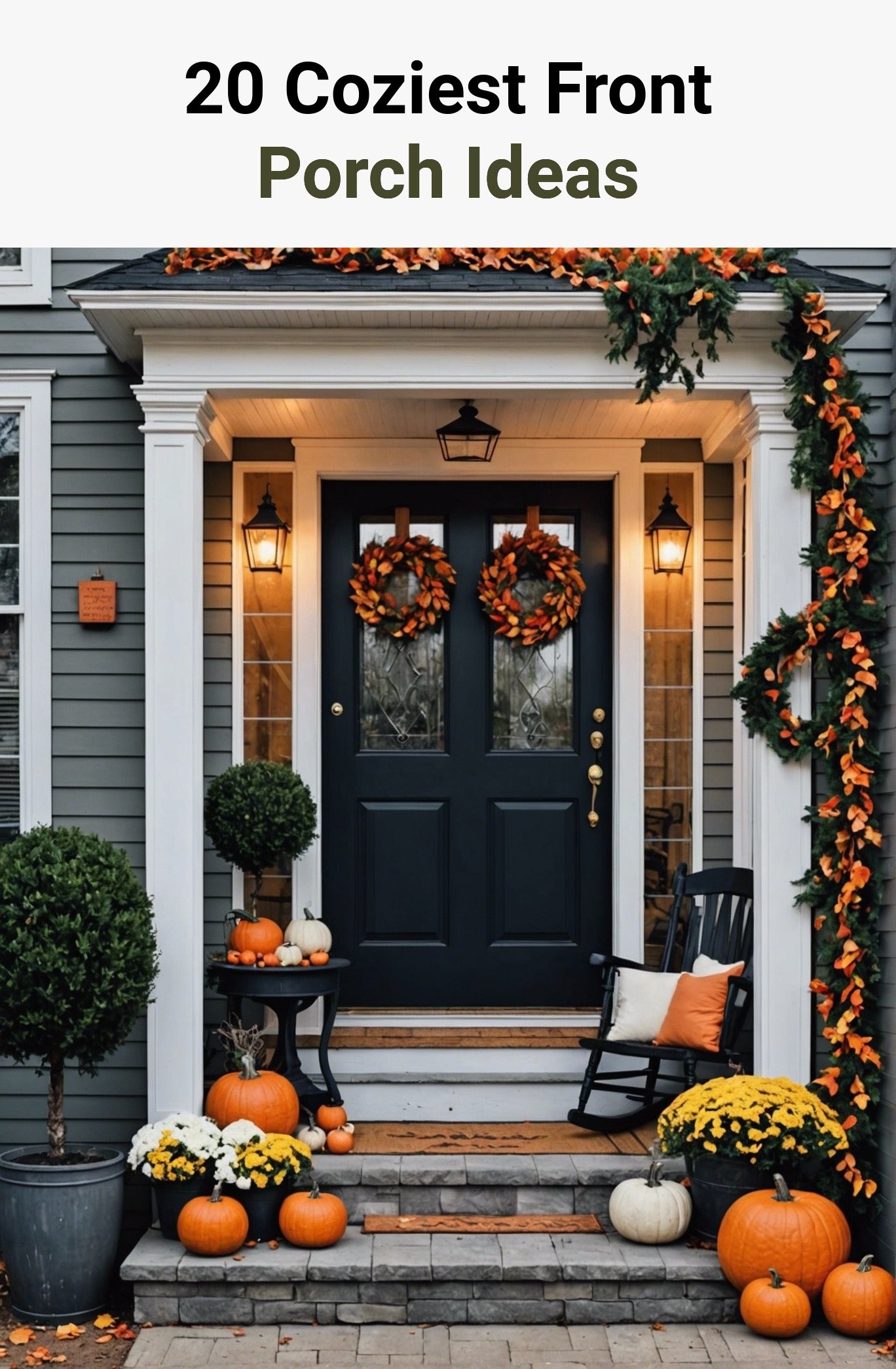 20 Coziest Front Porch Ideas