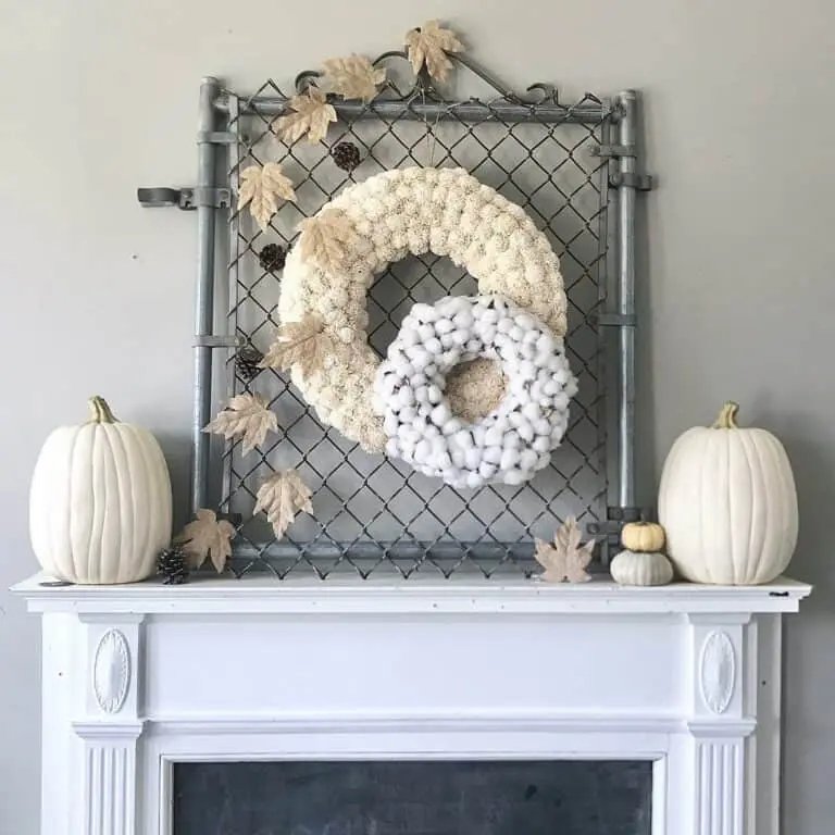 Autumn Pom-pom Wreaths