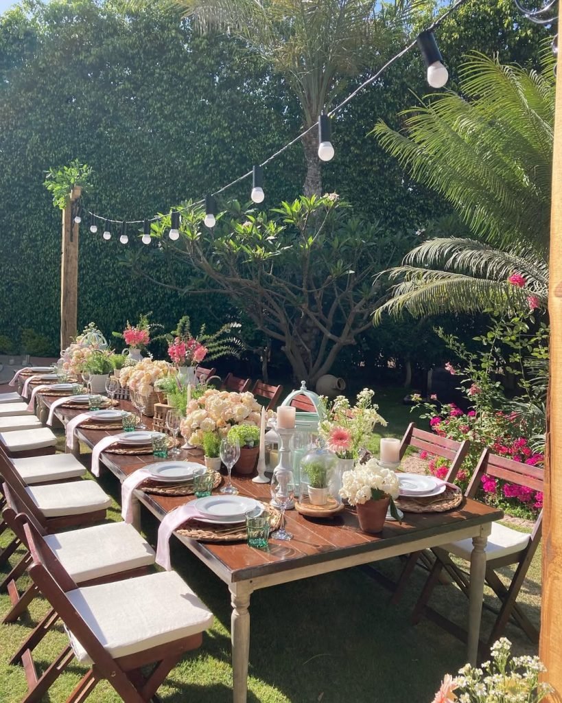 Charming Rustic String Lights