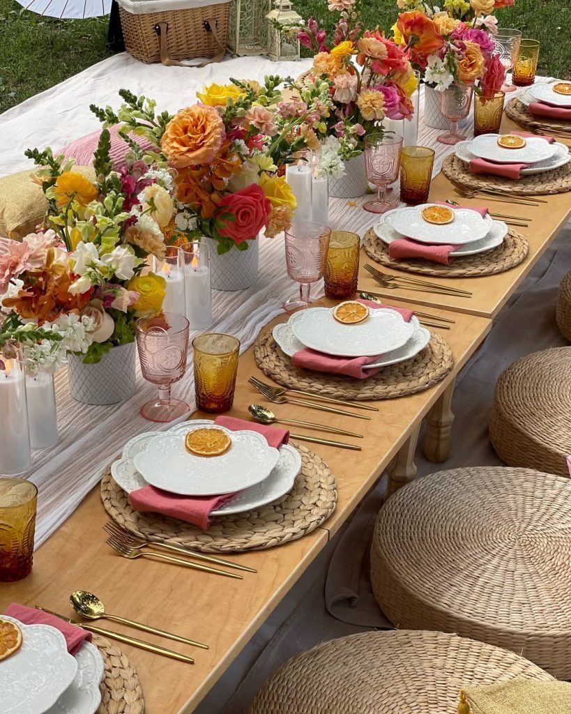 Citrus-Inspired Summer Tablescape