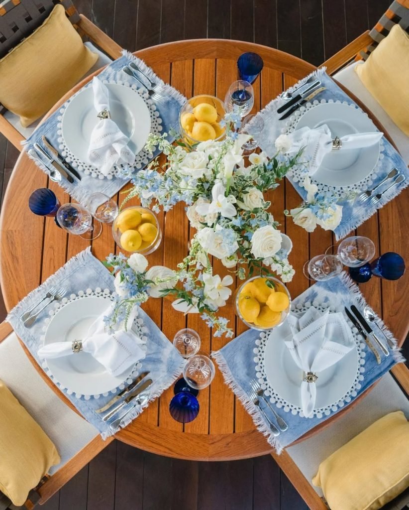 Coastal-Inspired Table Design