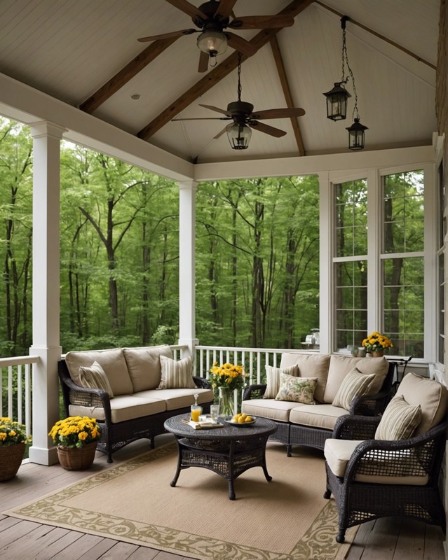 Create a Covered Porch for Shade and Shelter