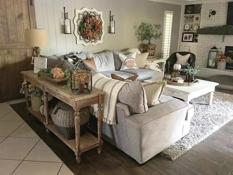 Fall Coffee Table Decor