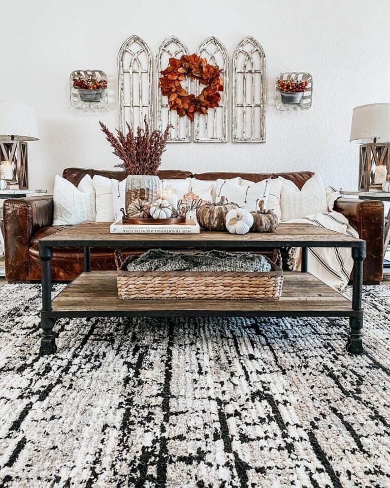 Fall Pumpkin Centerpiece