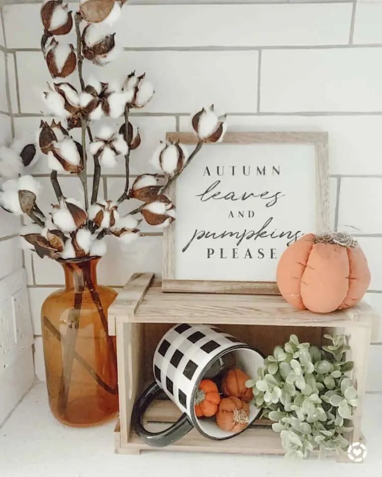 Fall Tiered Tray Decor