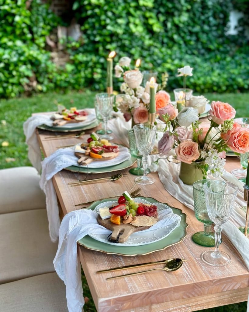 Garden Dining with Charcuterie