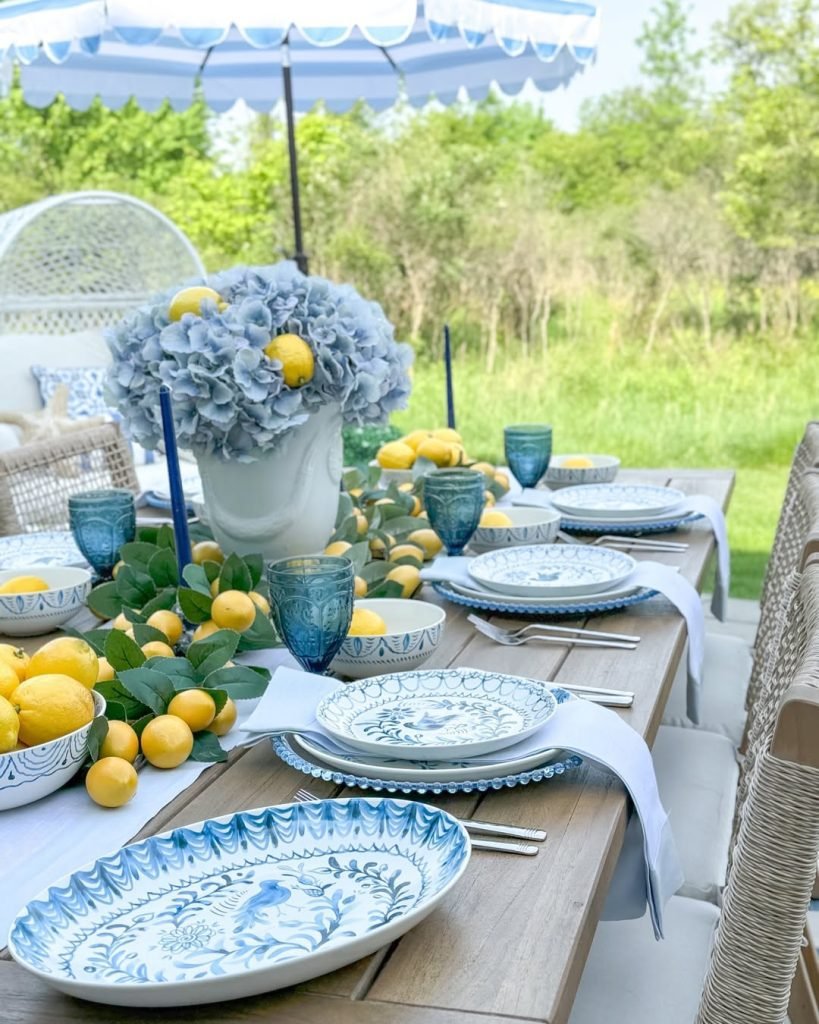 Lemon-Inspired Mediterranean Decor