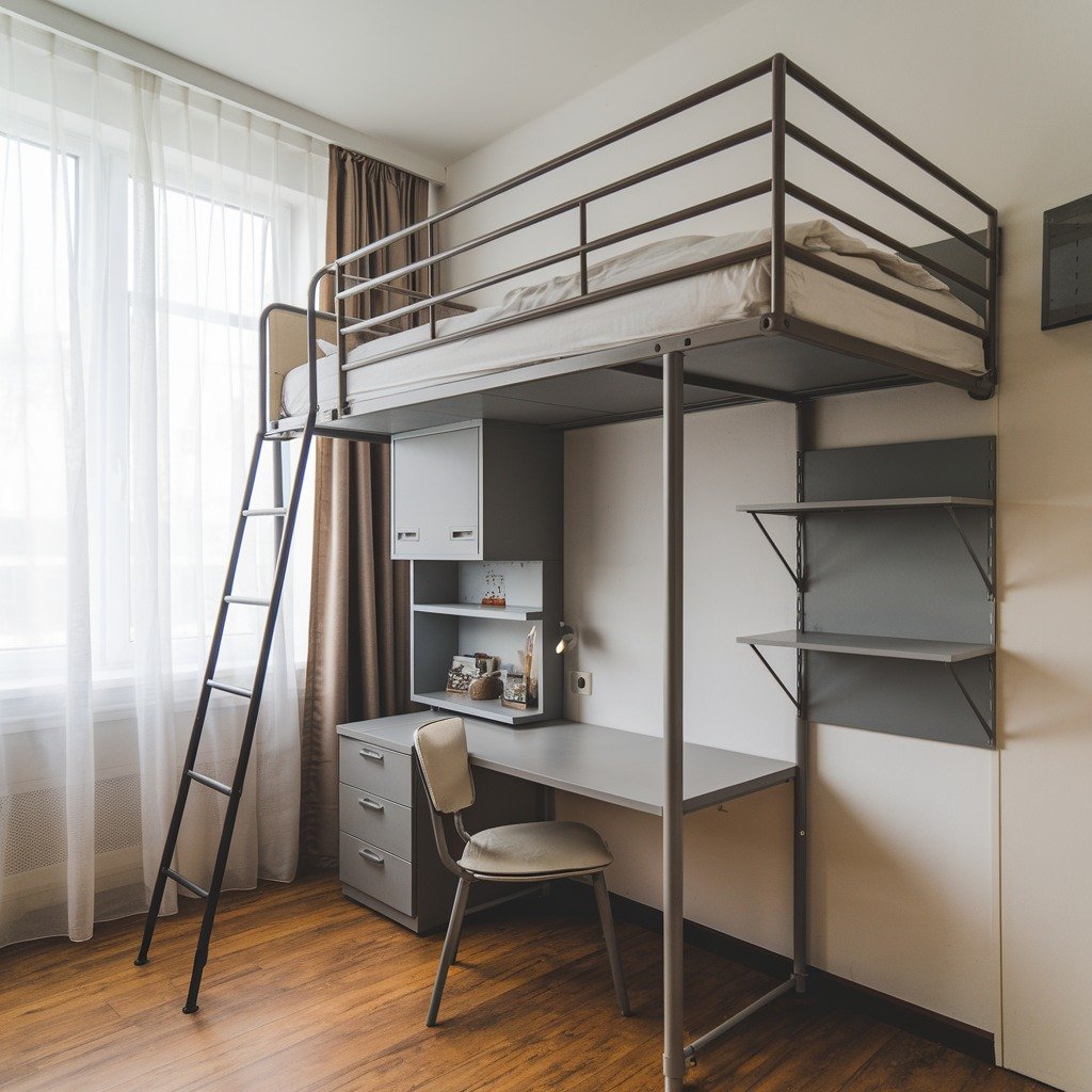 Maximized Space with Loft Bed