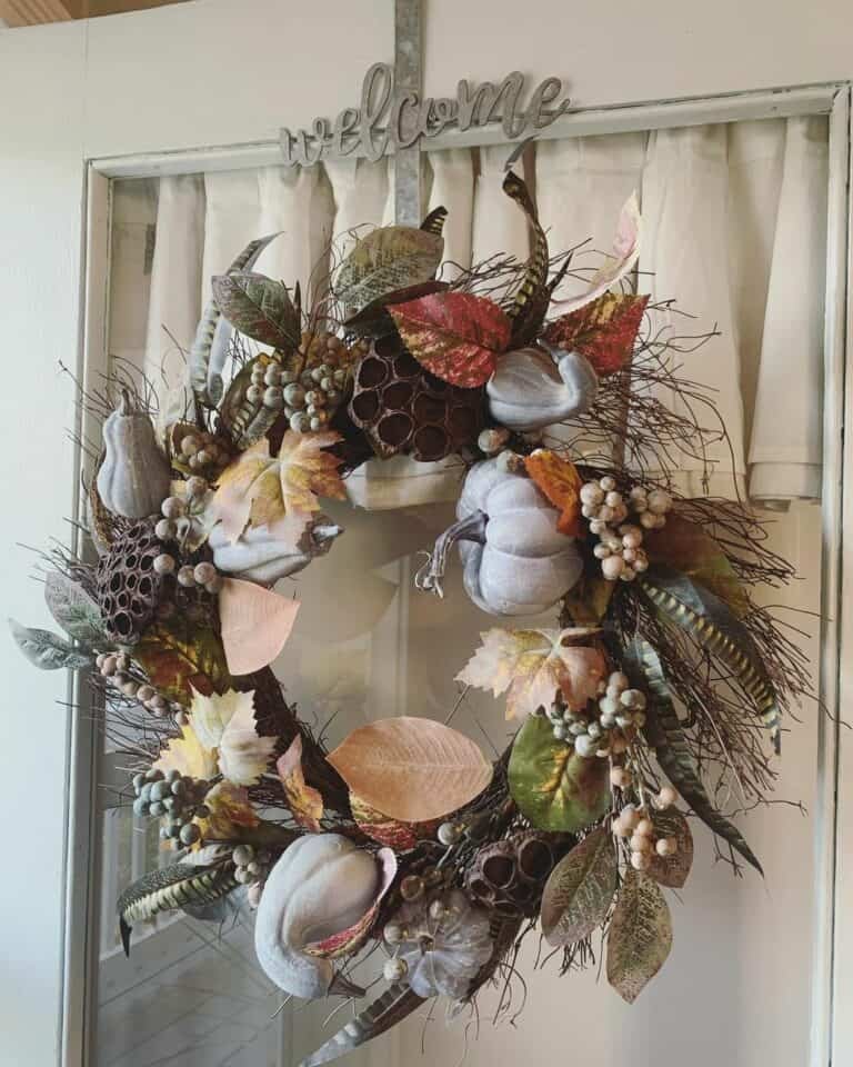 Metal Wreath Hanger