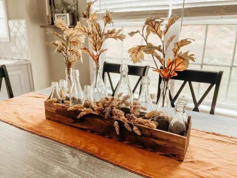 Natural Autumn Tablescape Design