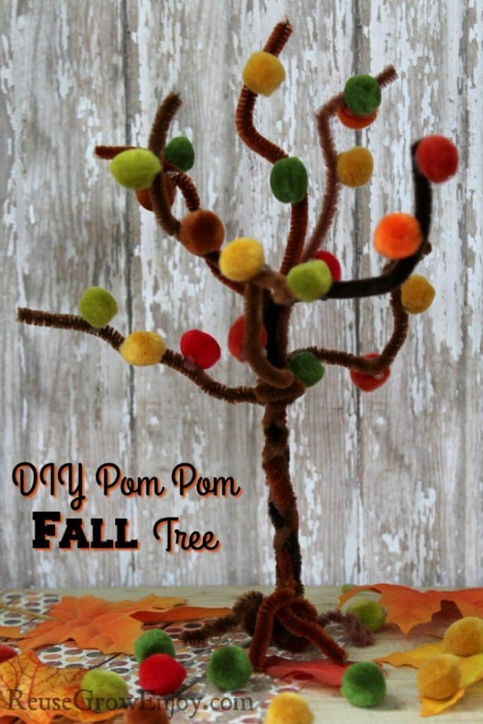 Pom Pom Fall Decoration