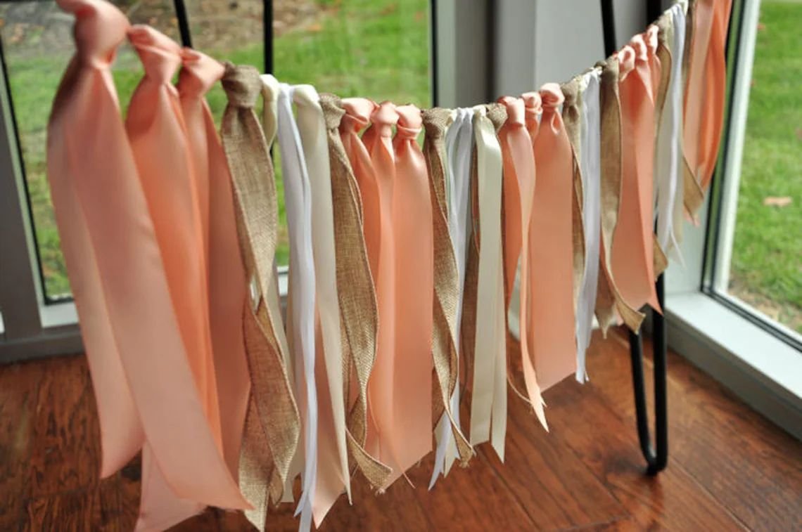 Rustic Burlap Banner