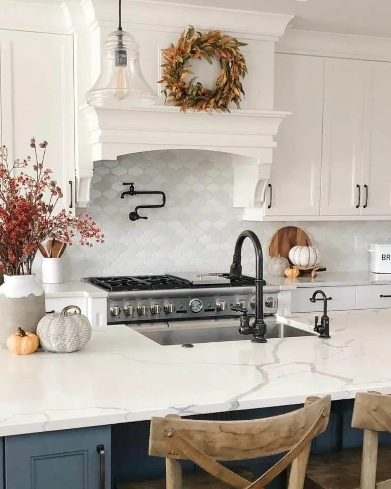 Sage and Pampas Wreath