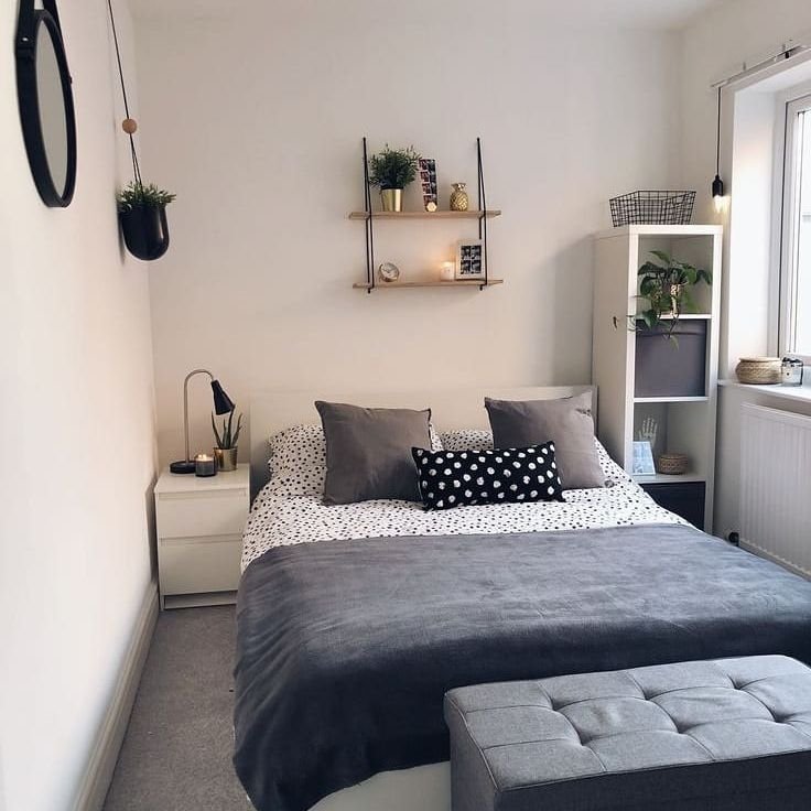Sleek Black and White Retreat