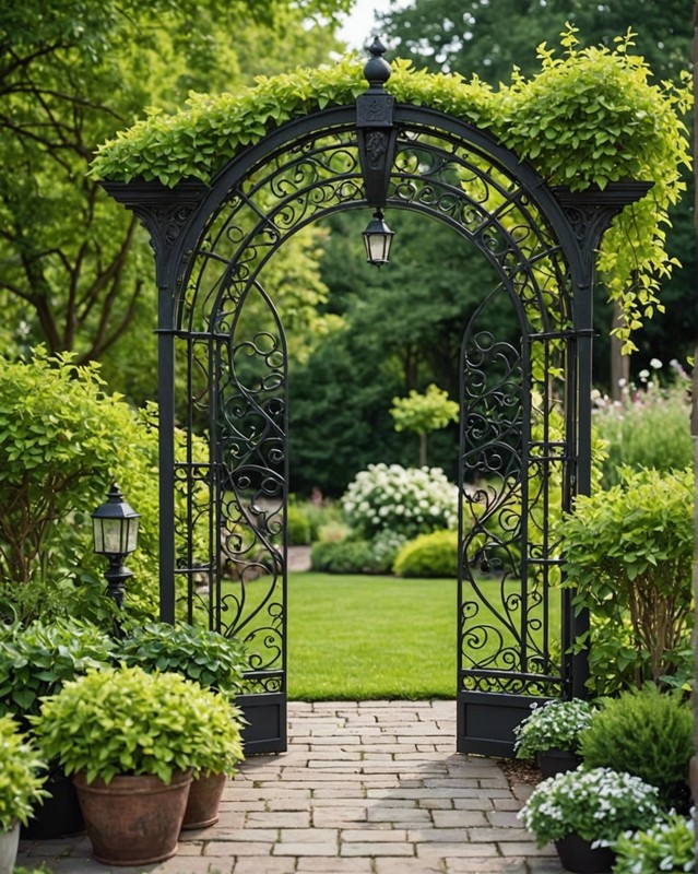 Unique Garden Trellises