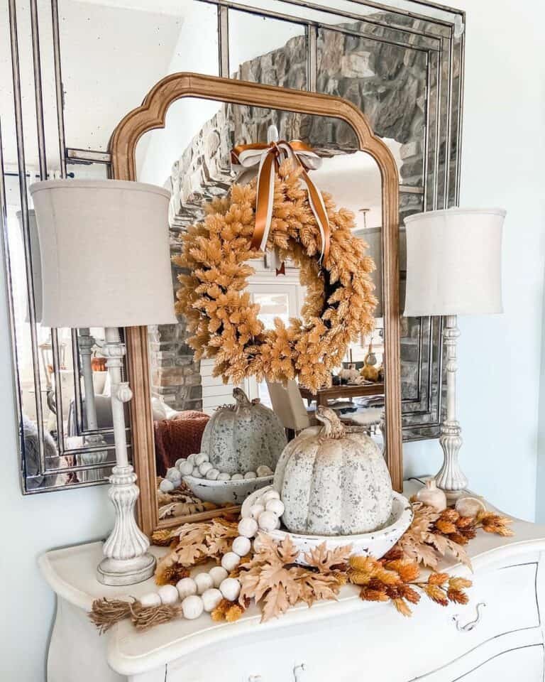 Wheat Grass Autumn Wreaths