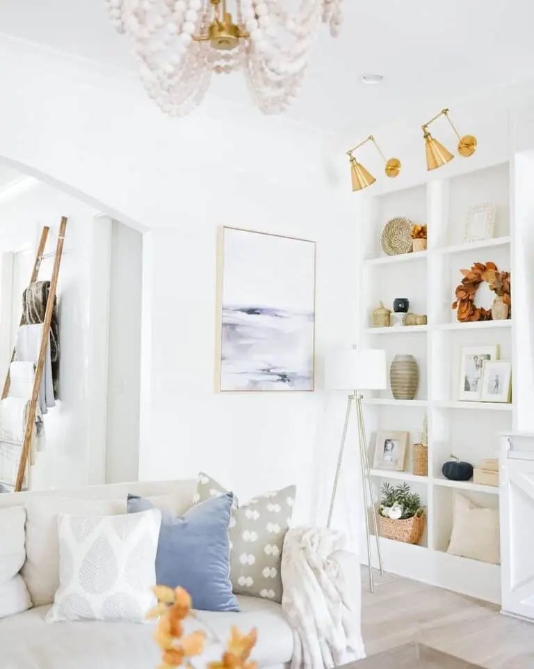 White Living Room Decor