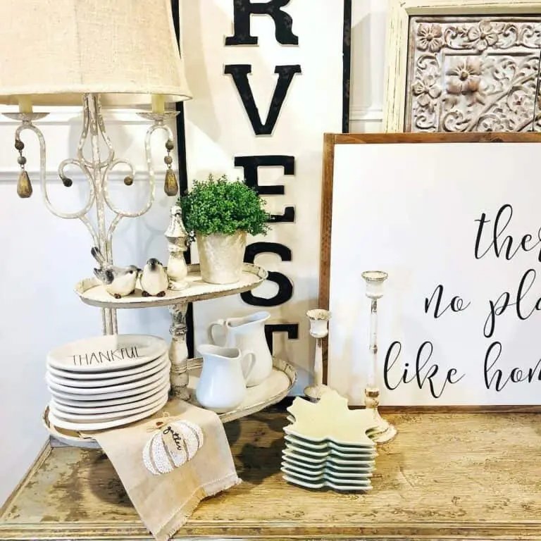 White Tiered Serving Tray