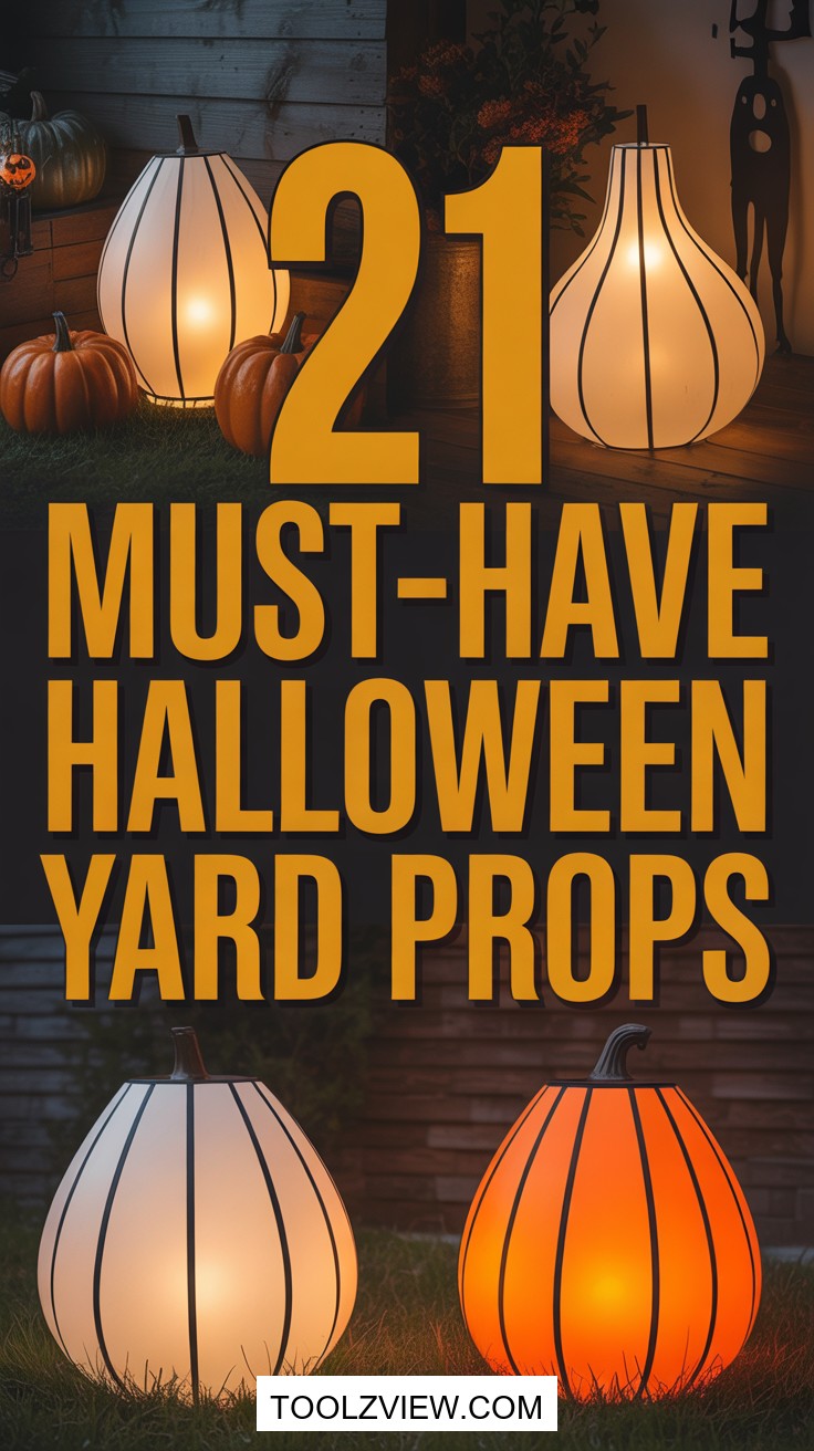 21 Spooky Halloween Yard Decor Ideas