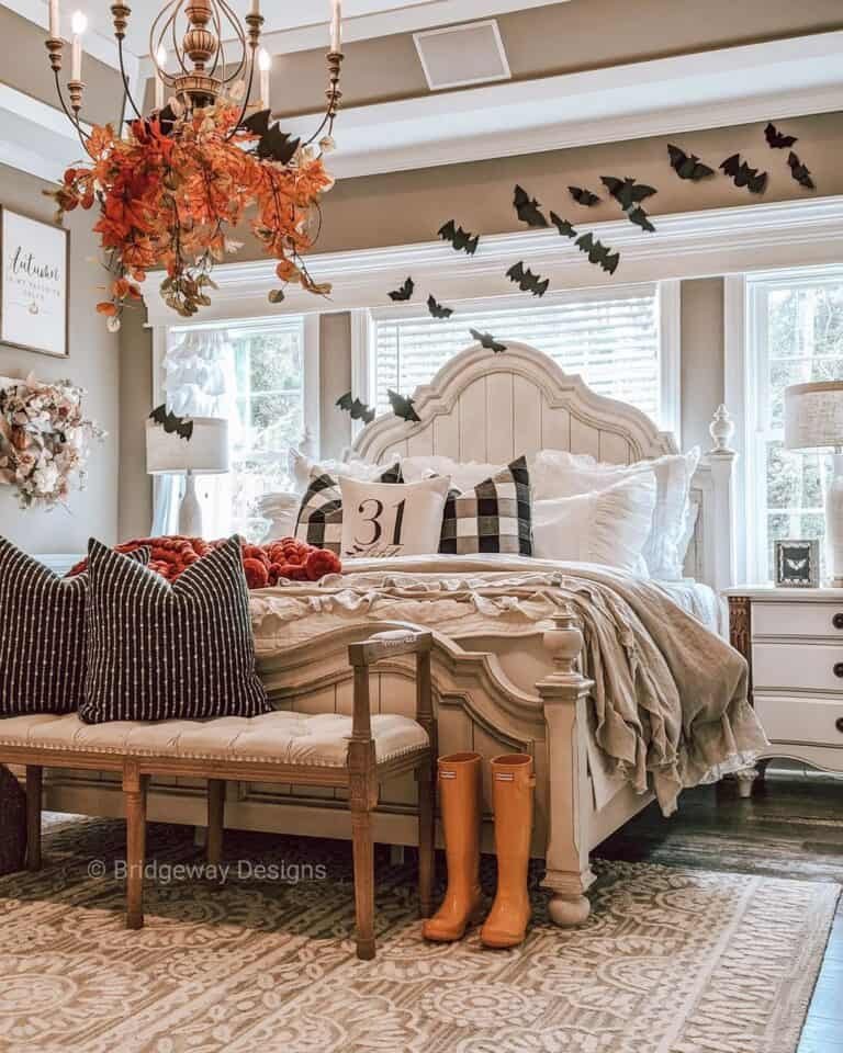 Bat-Themed Bedroom Decor