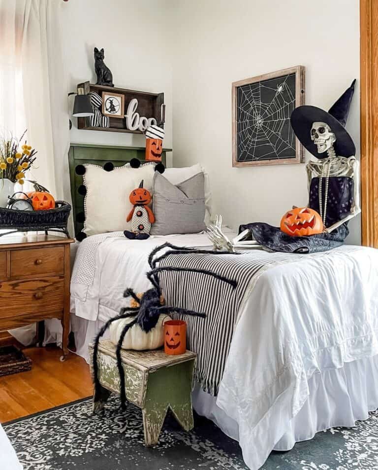 Creepy Jack-o-Lantern Decor