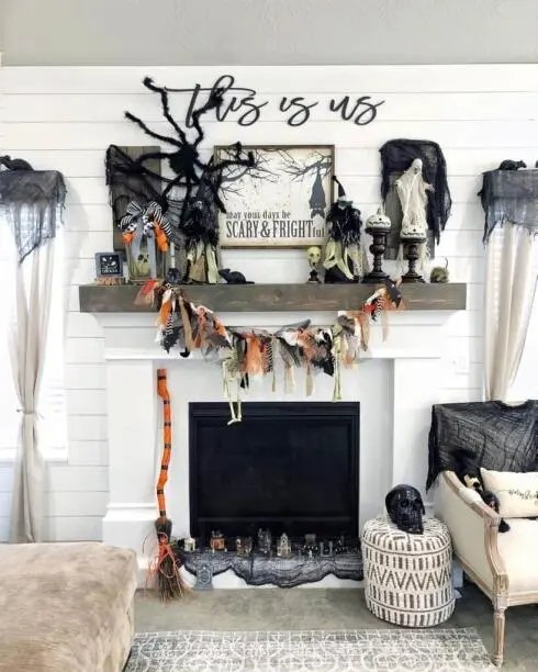 Fabric Halloween Banner