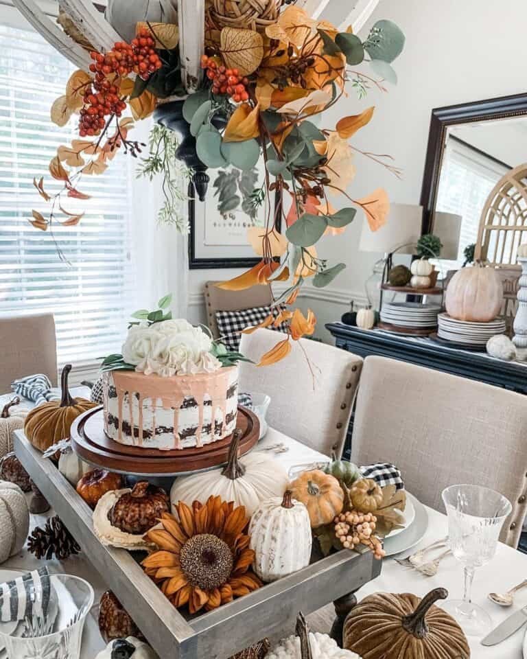 Fall Dining Room Decor
