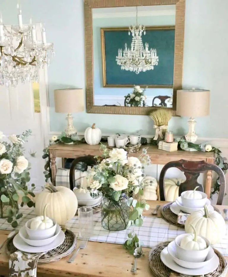 Fall Dining Table Decor