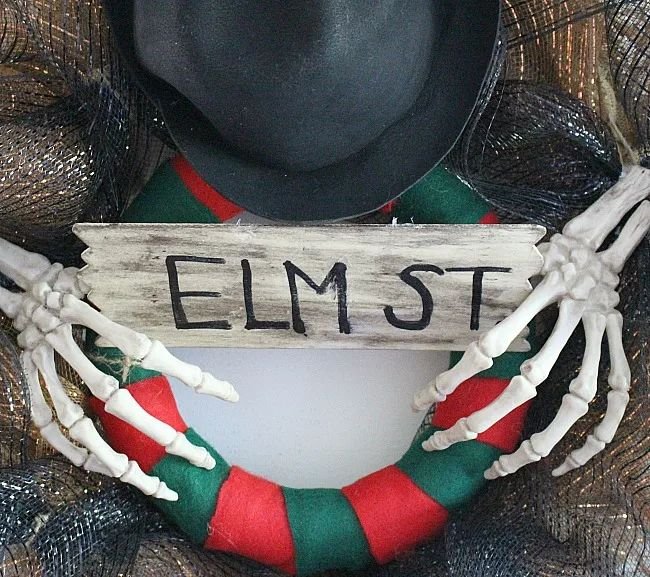 Freddy Krueger Halloween Decor