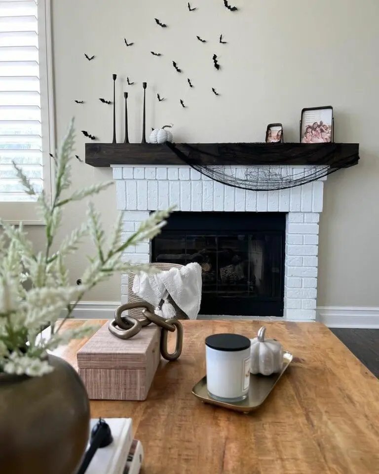 Halloween Mantel Decorations