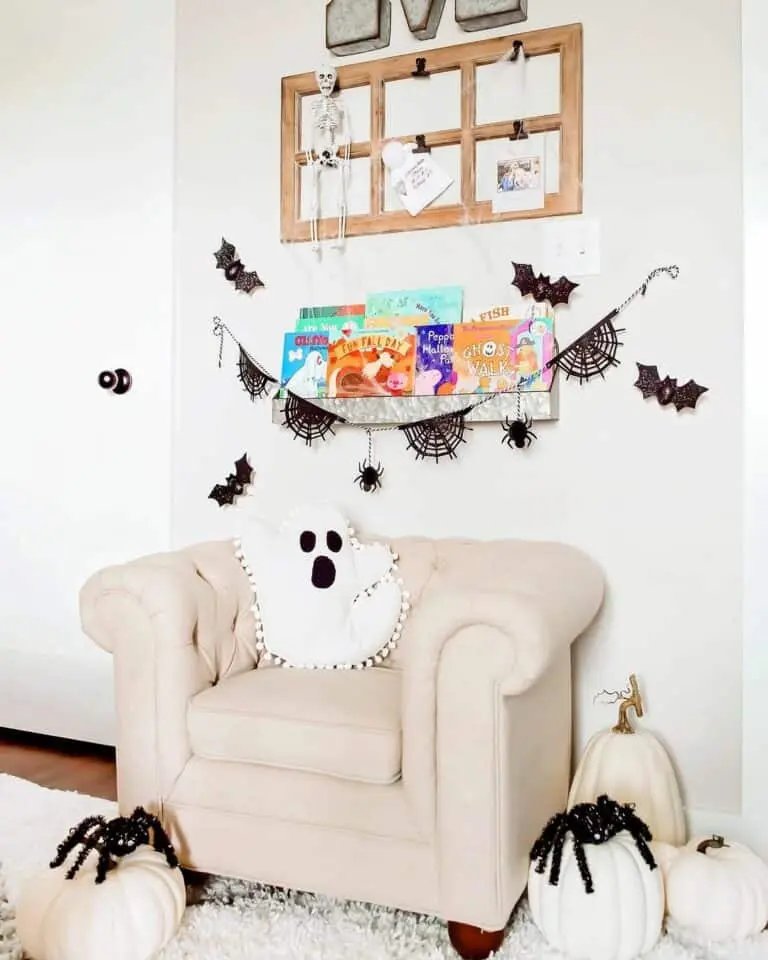 Halloween Reading Nook