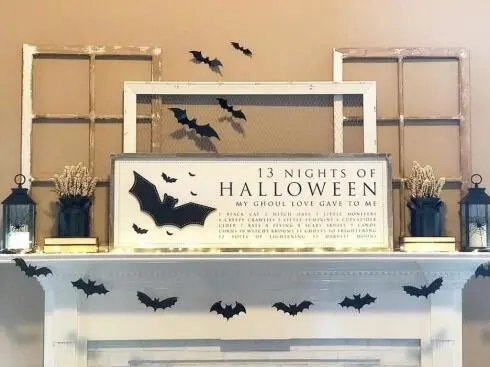 Halloween Sign Decor