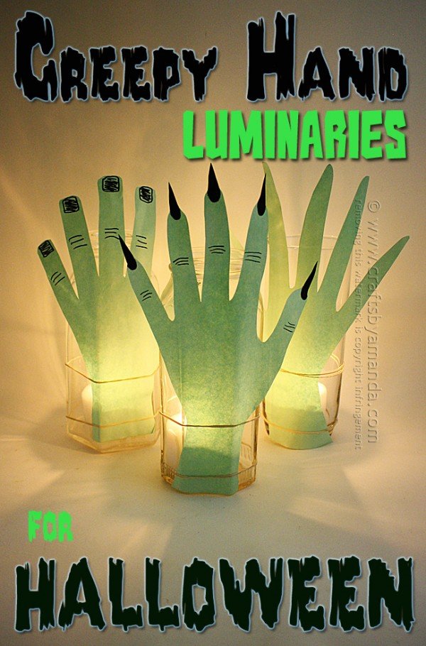 Hand Shaped Luminaries