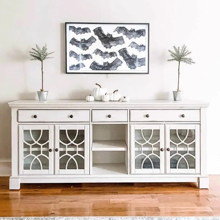 Lattice Design Sideboard