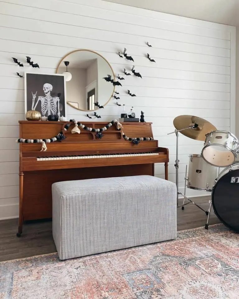 Ottoman Bench for Piano