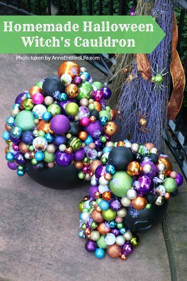 Overflowing Witches’ Cauldron Decor