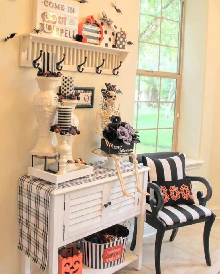 Patterned Halloween Decor