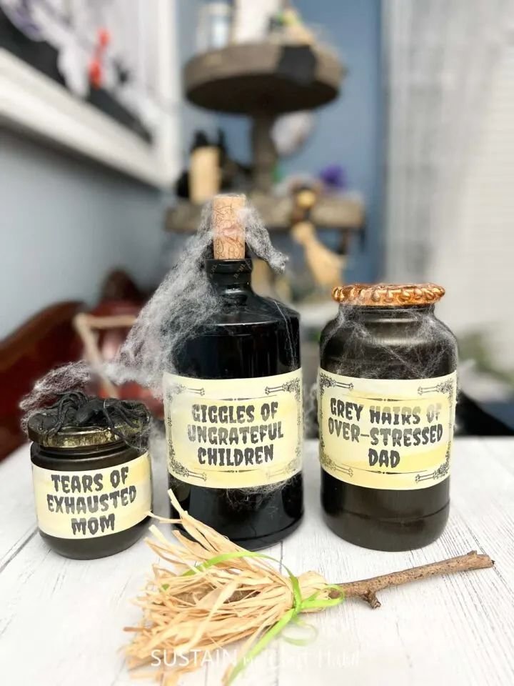 Potion Jar Labels
