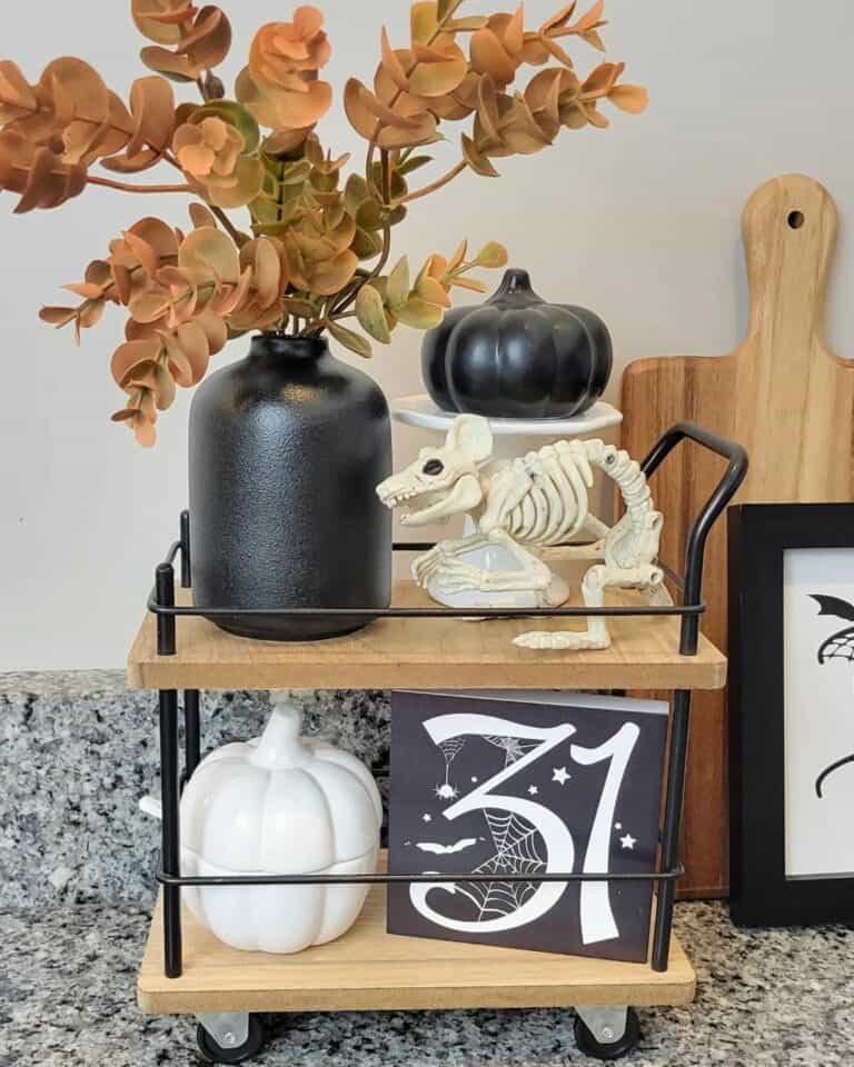 Rat Skeleton Bar Decor