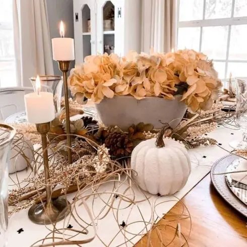 Textured Halloween Centerpiece