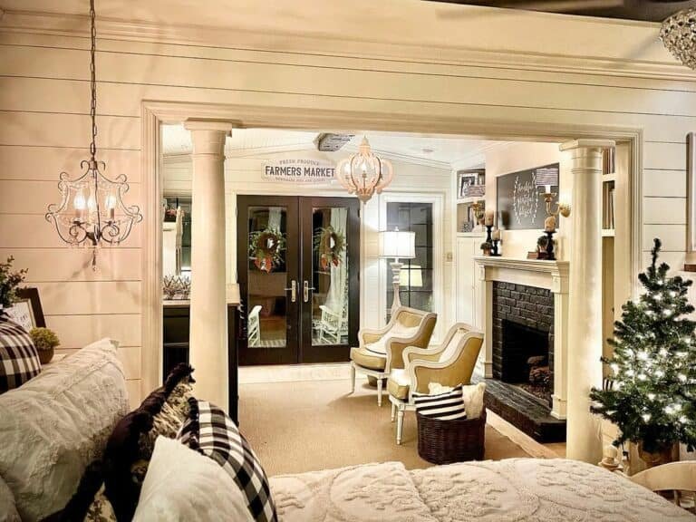 Black White Christmas Tree