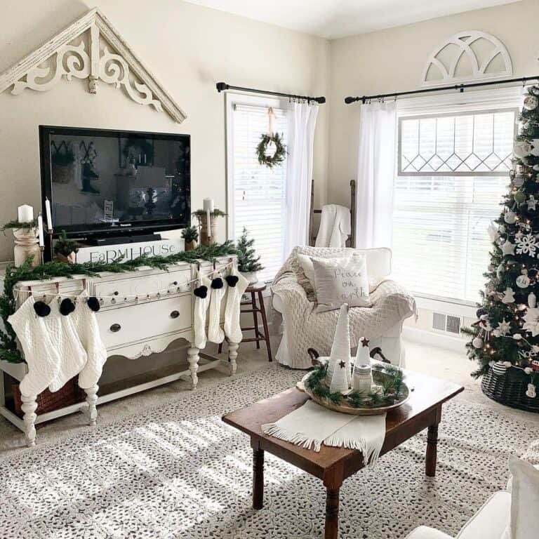 Cable Knit Stockings