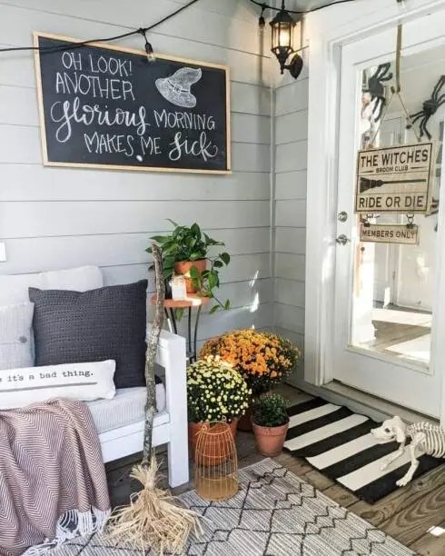 Chalkboard Halloween Decor