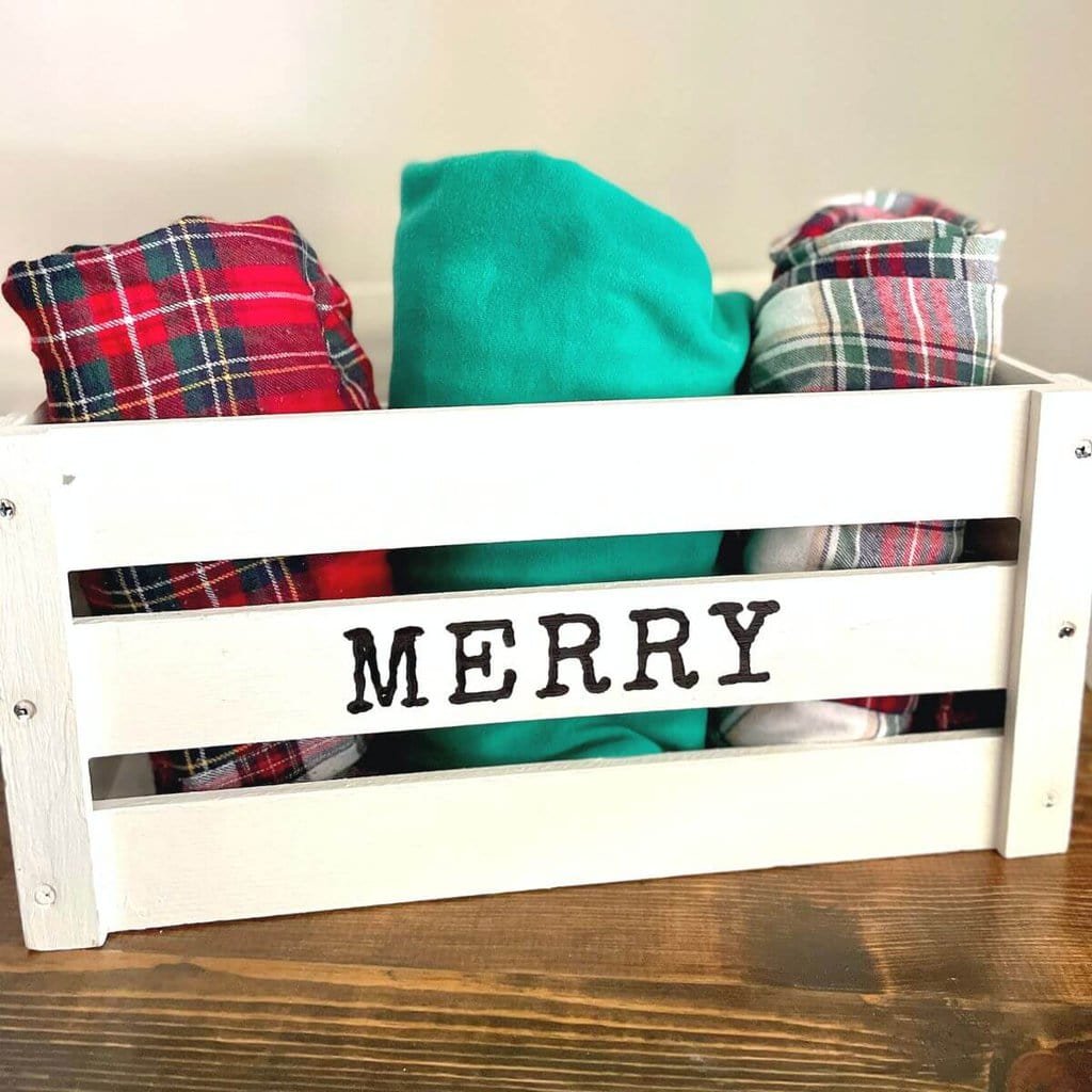 Christmas Storage Crates