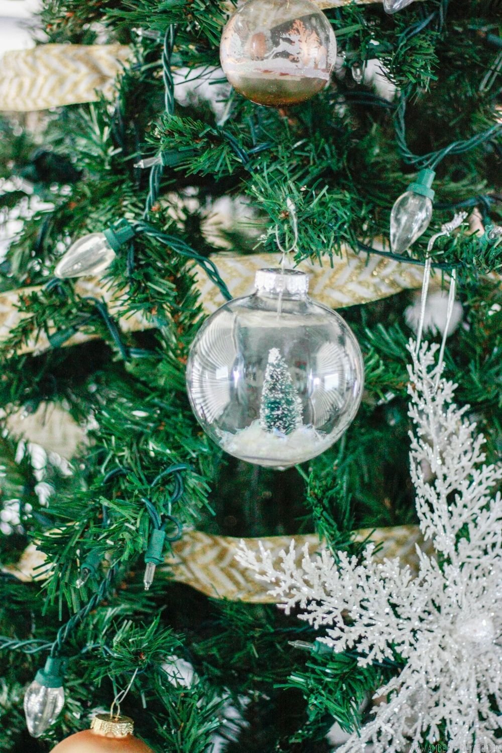 Clear Globe Ornaments