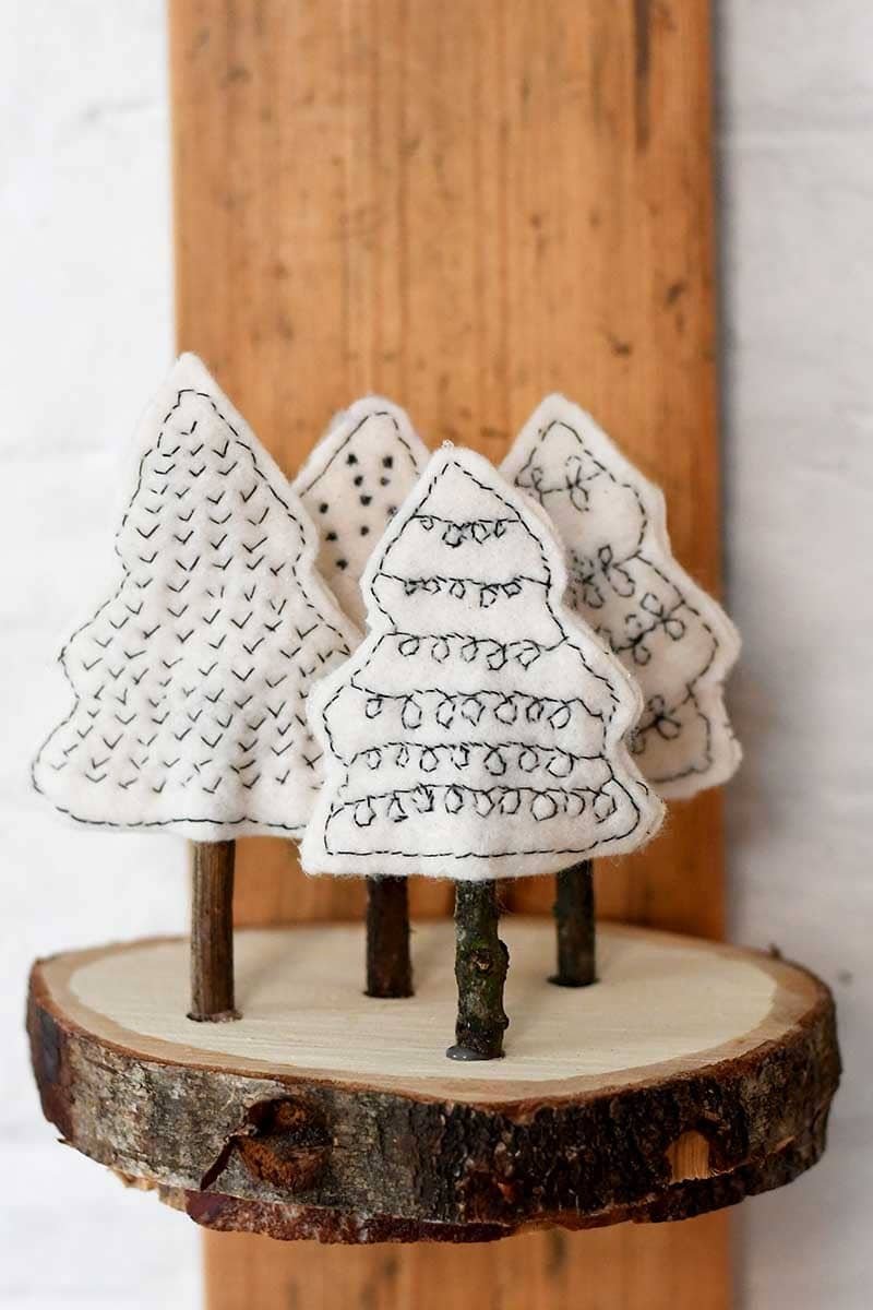 Felt Christmas Trees