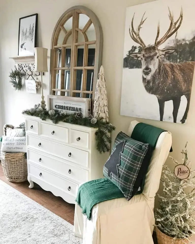 Forest Green Entryway