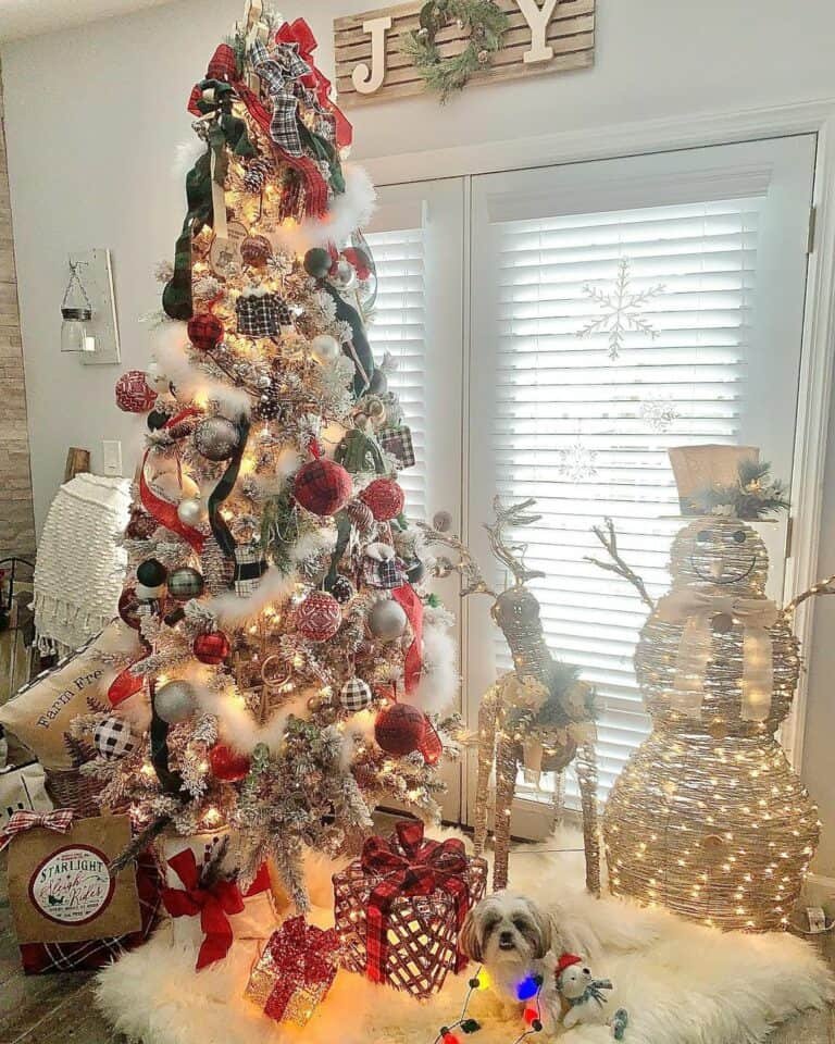 Gold Illuminated Reindeer