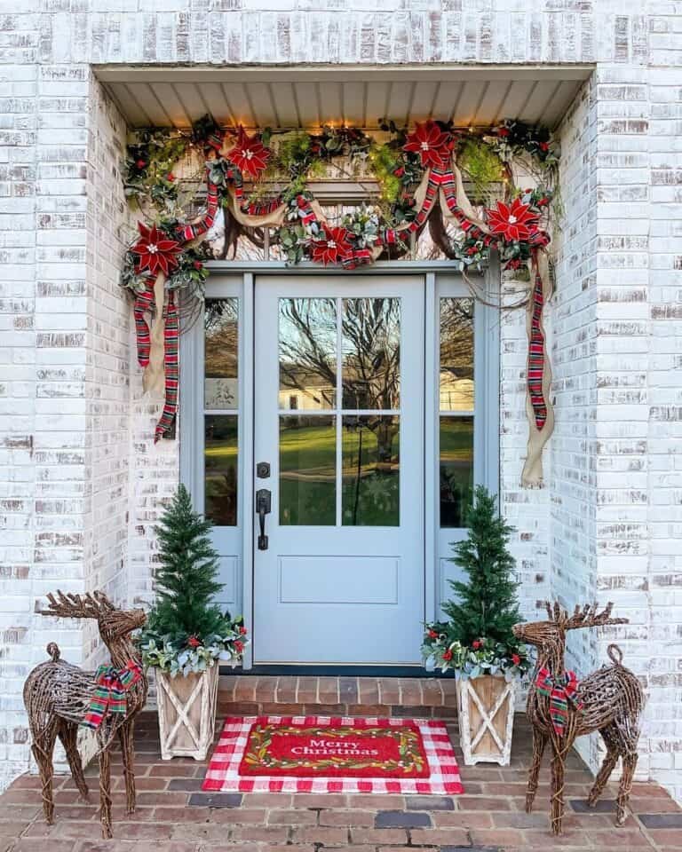 Grapevine Garland Door